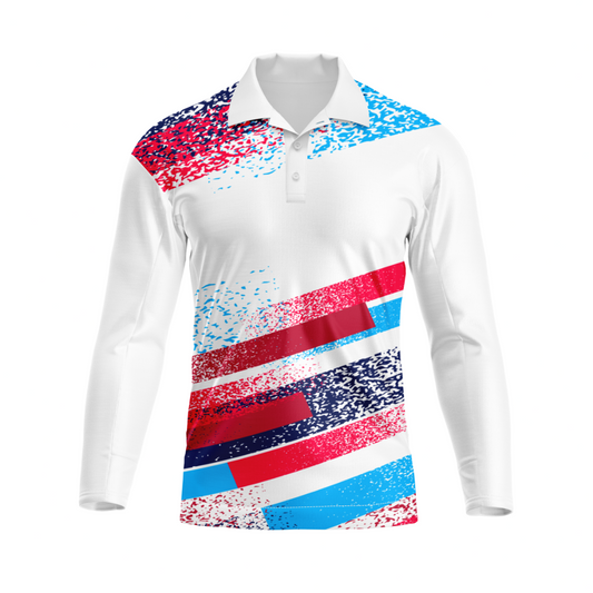 Next Print Polo Neck White Customized Jersey NP00001A254