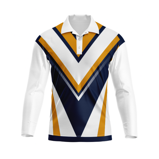 Next Print Polo Neck White Customized Jersey NP00001A257