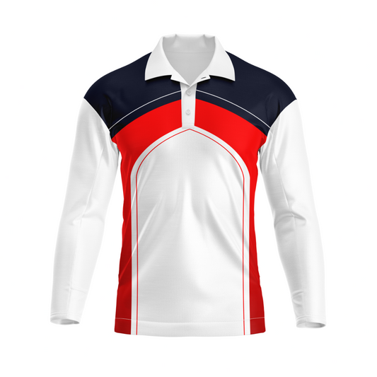 Next Print Polo Neck White Customized Jersey NP00001A259