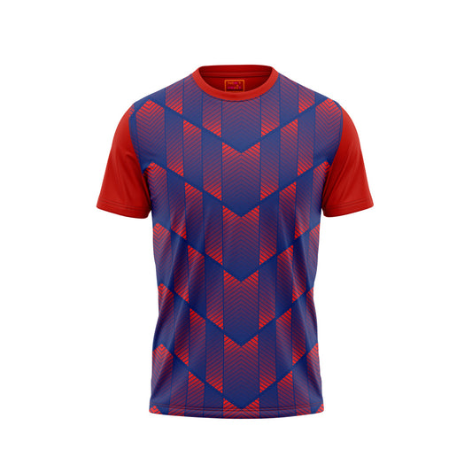 Red Round Neck Half Sleeve Tshirt NextprintrM184