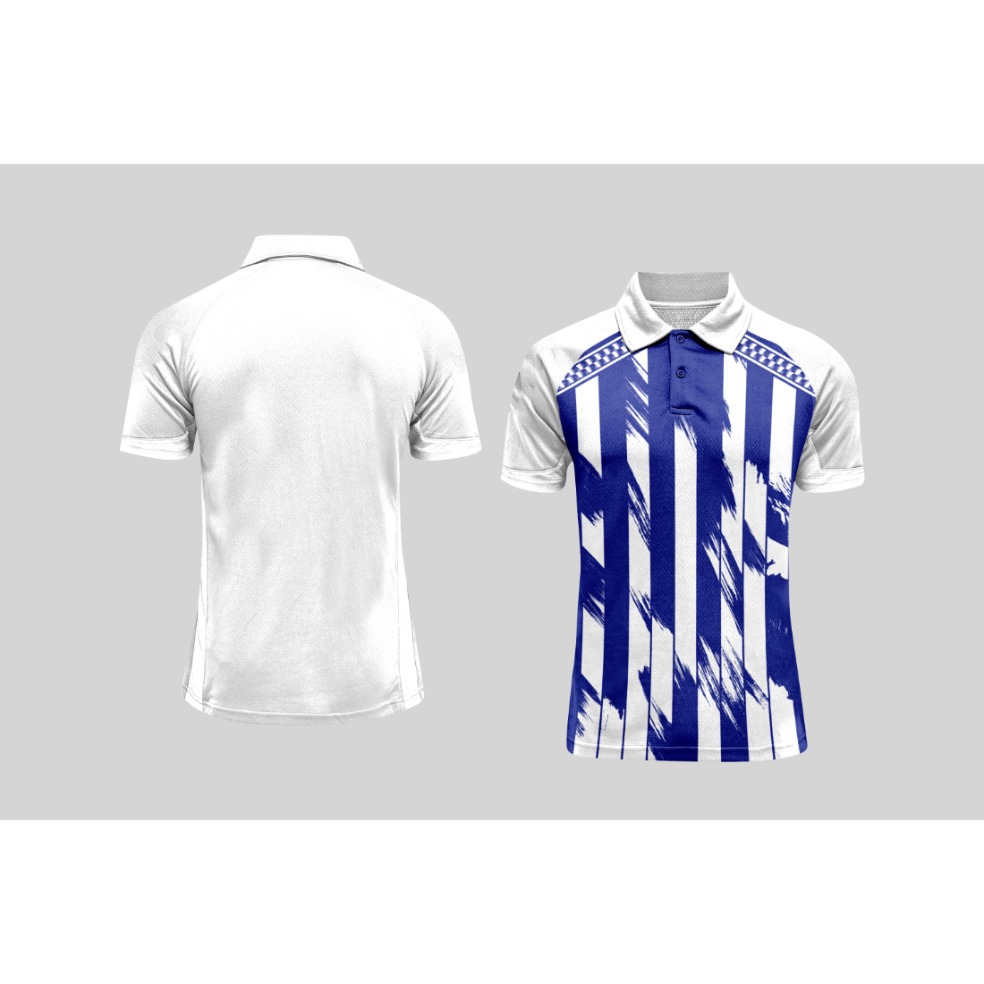 Next Print Cricket Polo Half White Customized Jersey NPCWH00A2561