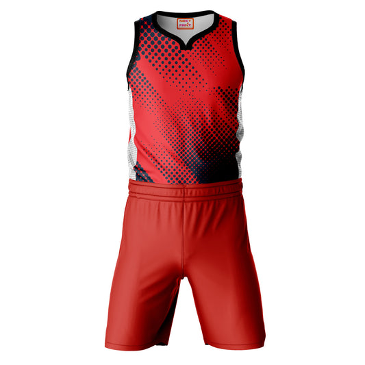 Red Basketball Jaesey With Shorts Nextprintr325