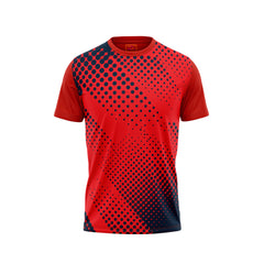 Red Round Neck Half Sleeve Tshirt Nextprintr325