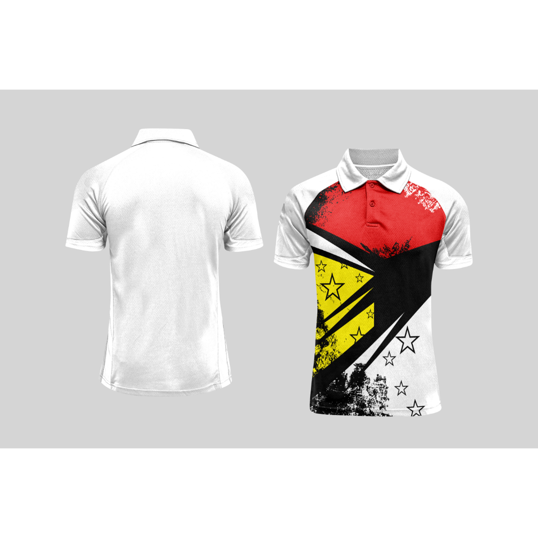 Next Print Cricket Polo Half White Customized Jersey NPCWH00A2572