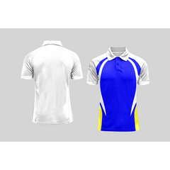 Next Print Cricket Polo Half White Customized Jersey NPCWH00A2578