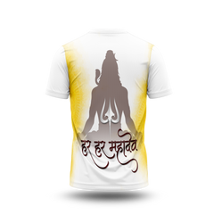 Harhar Mahadev Photo Printed Tshirt