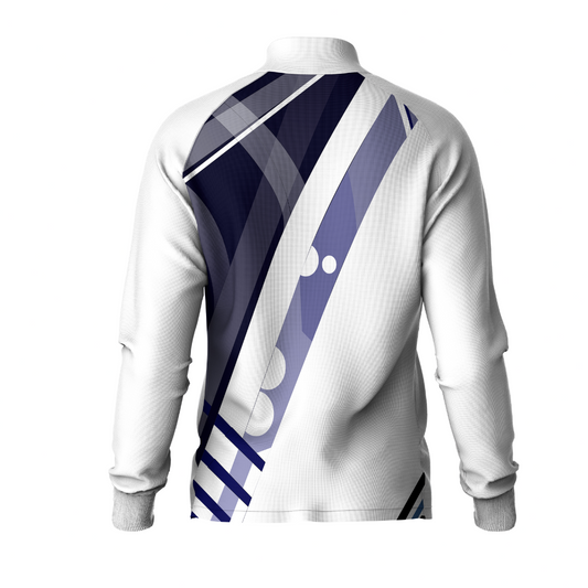 Next Print Printed White Jacket.