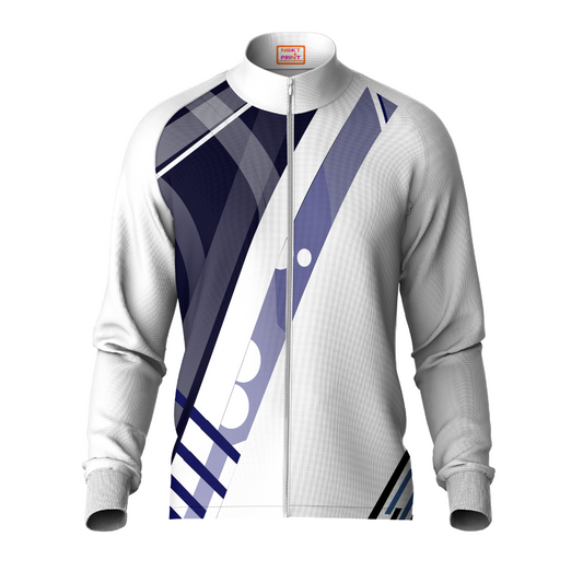 Next Print Printed White Jacket.