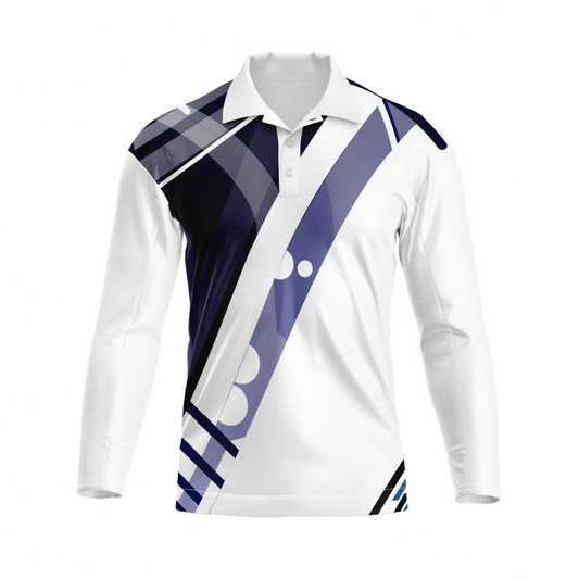 Next Print Polo Neck White Customized Jersey NP00001A27