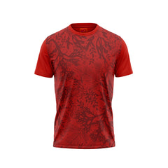 Red Round Neck Half Sleeve Tshirt Nextprintr339