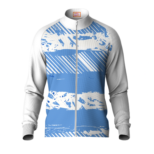 Next Print Printed White Jacket.