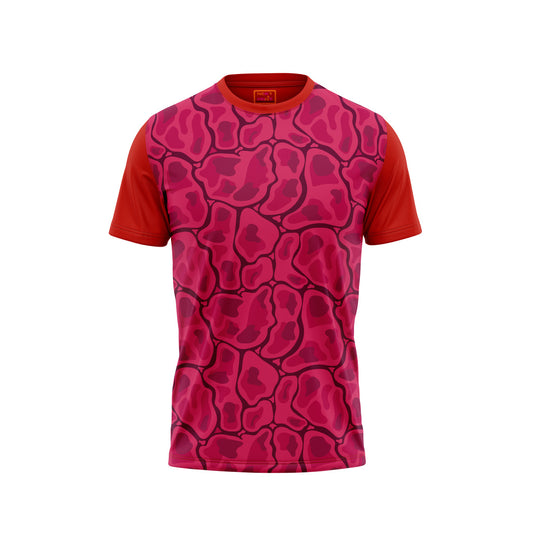 Red Round Neck Half Sleeve Tshirt NextprintrN118