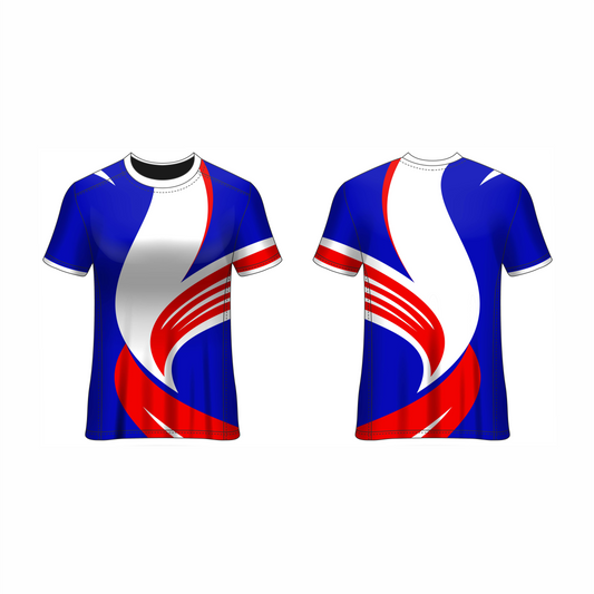 Next Print Customised All Over Printed Round Neck  T-Shirt NP0000S691