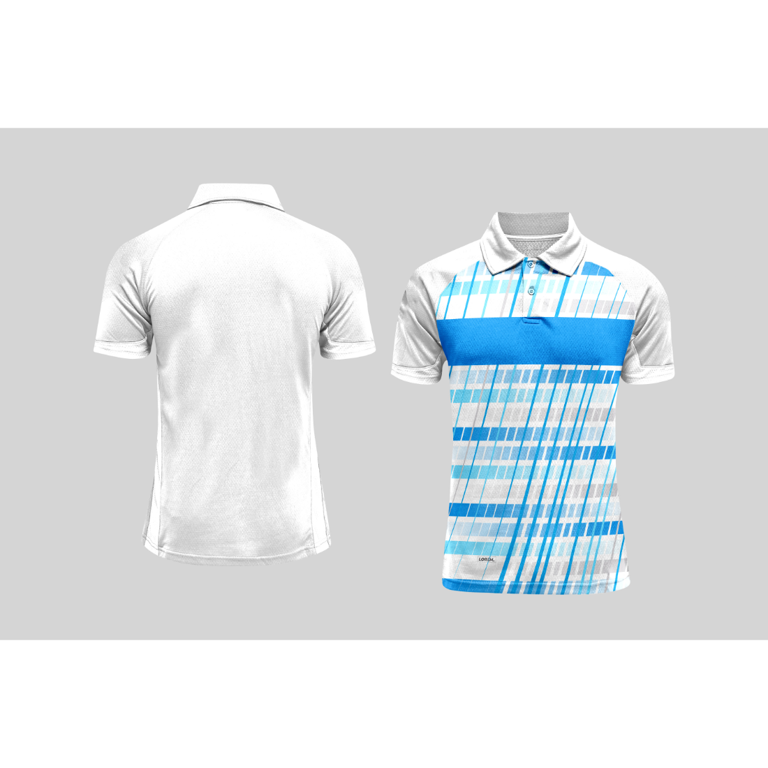 Next Print Cricket Polo Half White Customized Jersey NPCWH00A2598