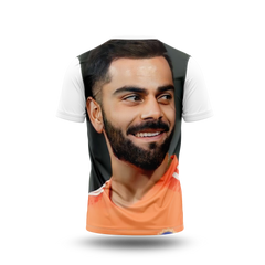 Virat Kohli Photo Printed T-Shirt.