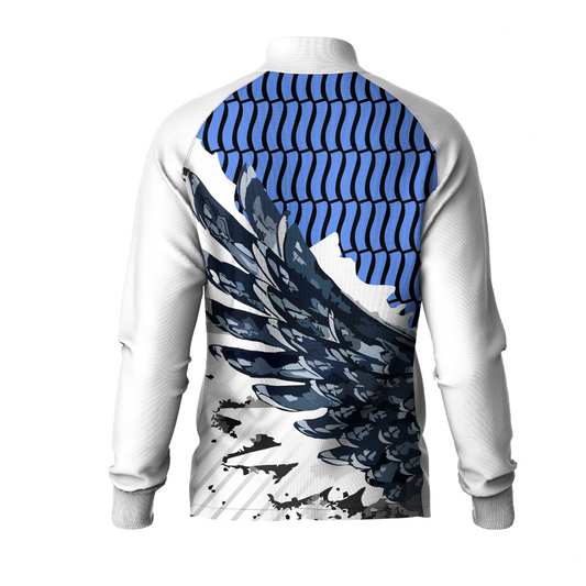 Next Print Printed White Jacket.