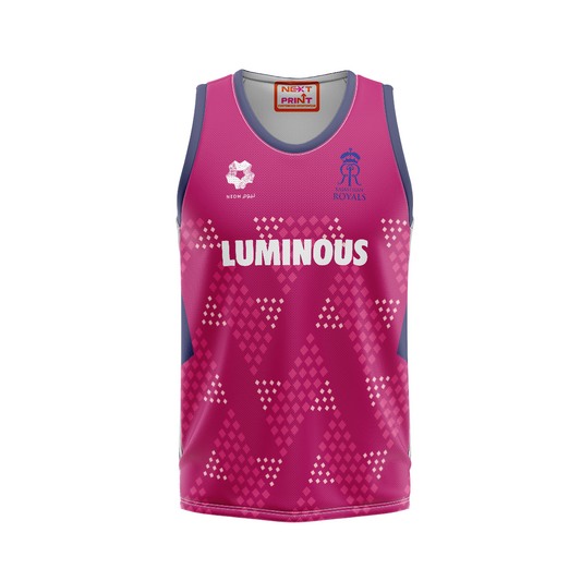 Next Print Ipl Rajasthan Royals Printed Basketball Jersey