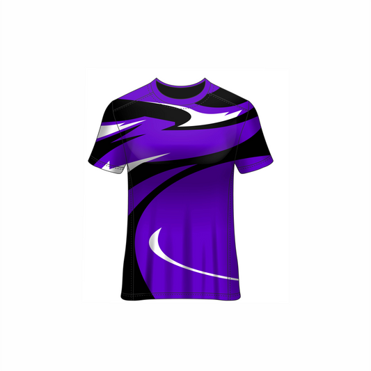 Next Print Customised All Over Printed Round Neck  T-Shirt NP0000S701