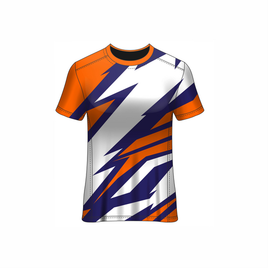 Next Print Customised All Over Printed Round Neck  T-Shirt NP0000S707