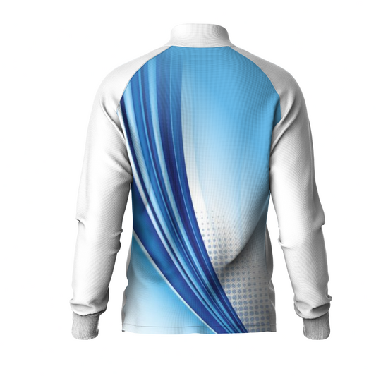 Next Print Printed White Jacket.