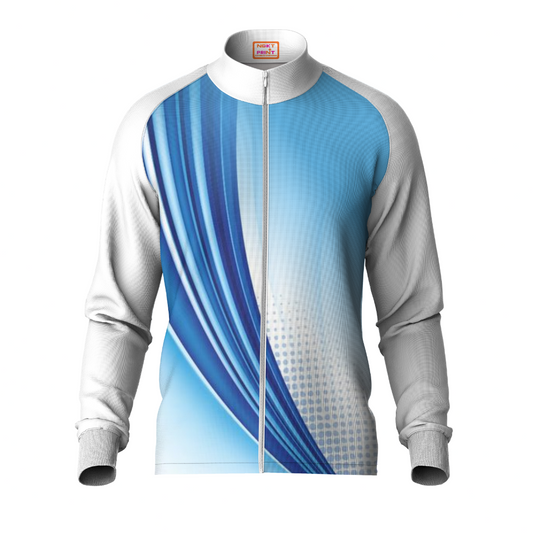 Next Print Printed White Jacket.