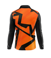 Next Print Ipl Hyderabad Printed Polo Collar full sleeves Jersey