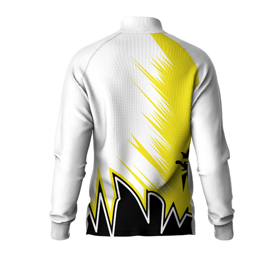 Next Print Printed White Jacket.