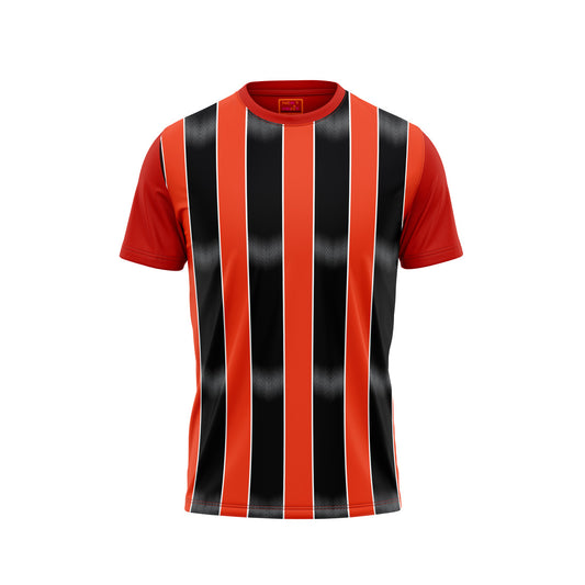 Red Round Neck Half Sleeve Tshirt Nextprintr354
