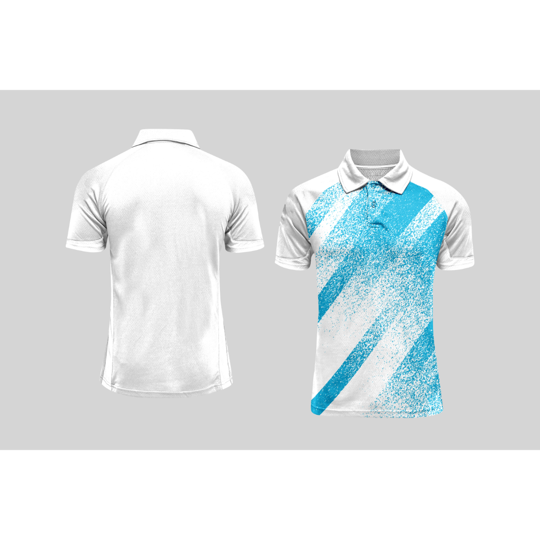 Next Print Cricket Polo Half White Customized Jersey NPCWH00A323