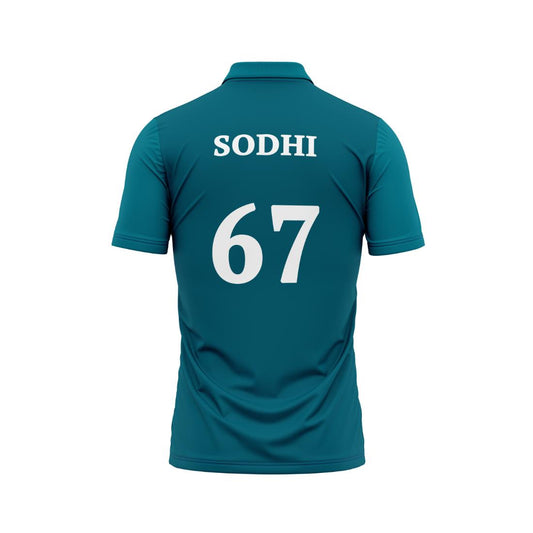 Next Print 2024 Newzeland Worldcup Sodhi Printed Polo Neck Jersey