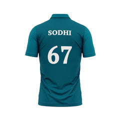 Next Print 2024 Newzeland Worldcup Sodhi Printed Polo Neck Jersey