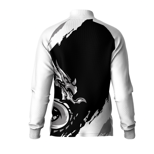 Next Print Printed White Jacket.