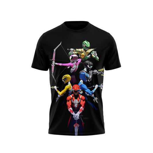 Next Print Power Rangers Printed Tshirt Design 3