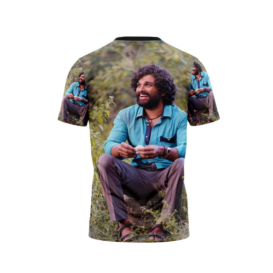 Next Print Allu Arjun Pushpa  Printed T-Shirt.