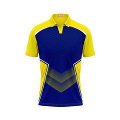 Next Print Customised Polo Neck Yellow Jersey NPTS25
