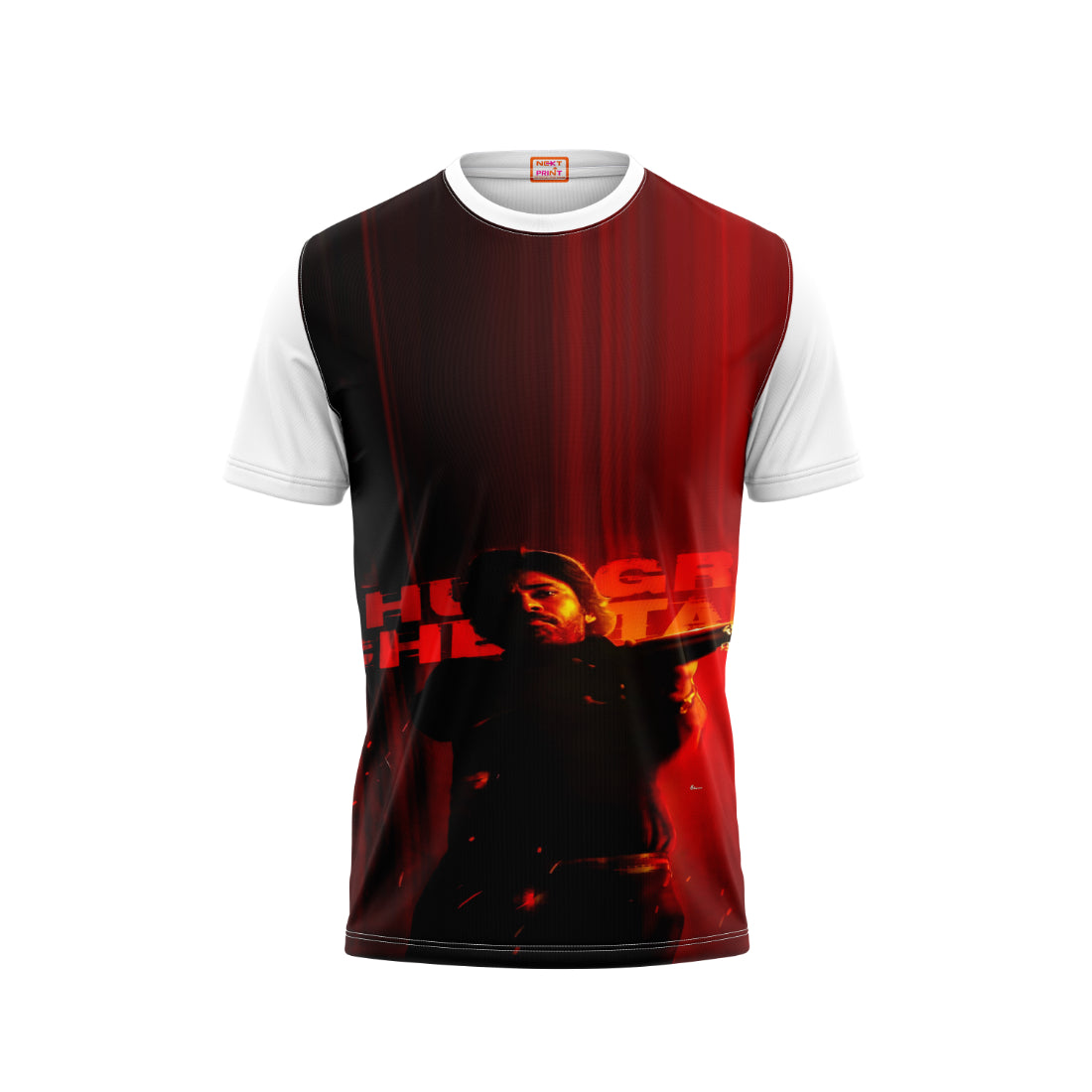 Nextprint Pawan kalyan Gun picture printed tshirt