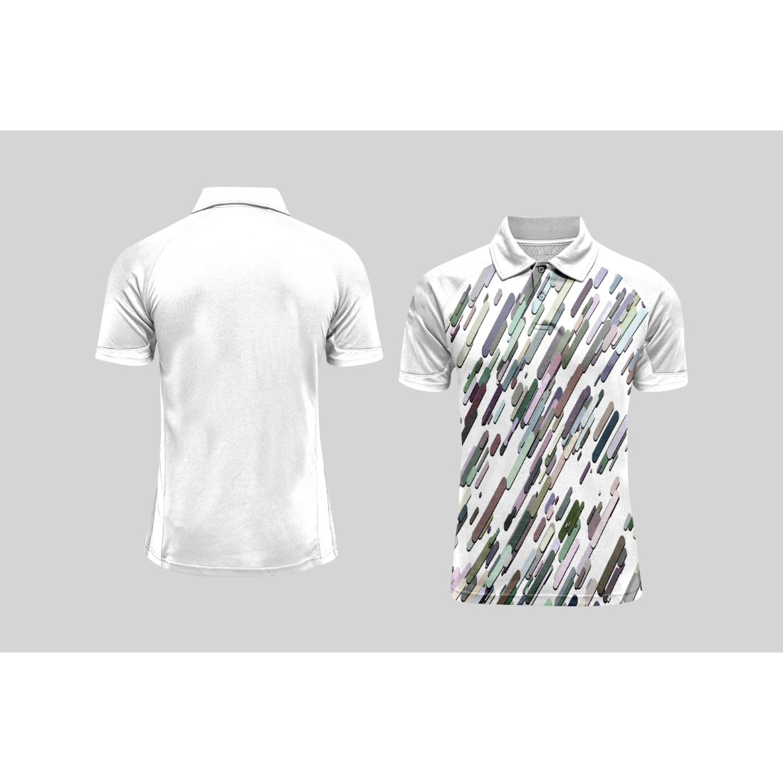 Next Print Cricket Polo Half White Customized Jersey NPCWH00A331