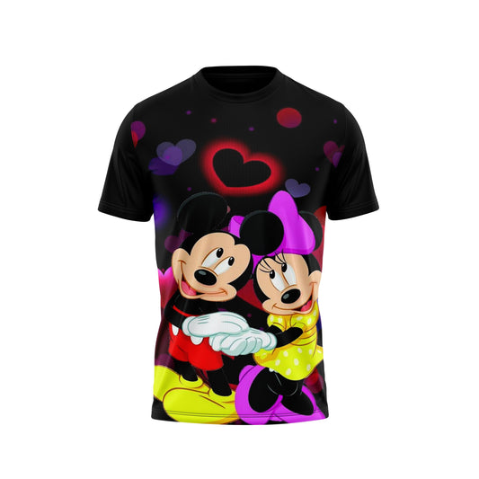 Next Print Mickey and Minnie Mouse Printed Tshirt Design 13