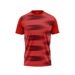 Red Round Neck Half Sleeve Tshirt Nextprintr366