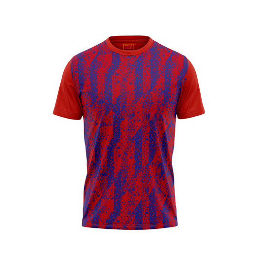 Red Round Neck Half Sleeve Tshirt NextprintrN155