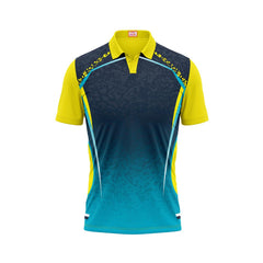 Next Print Customised Polo Neck Yellow Jersey NPTS27