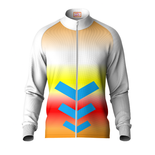 Next Print Printed White Jacket.