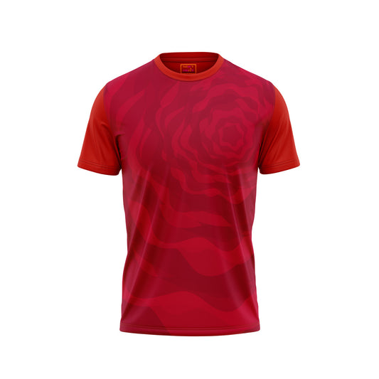 Red Round Neck Half Sleeve Tshirt NextprintrN157