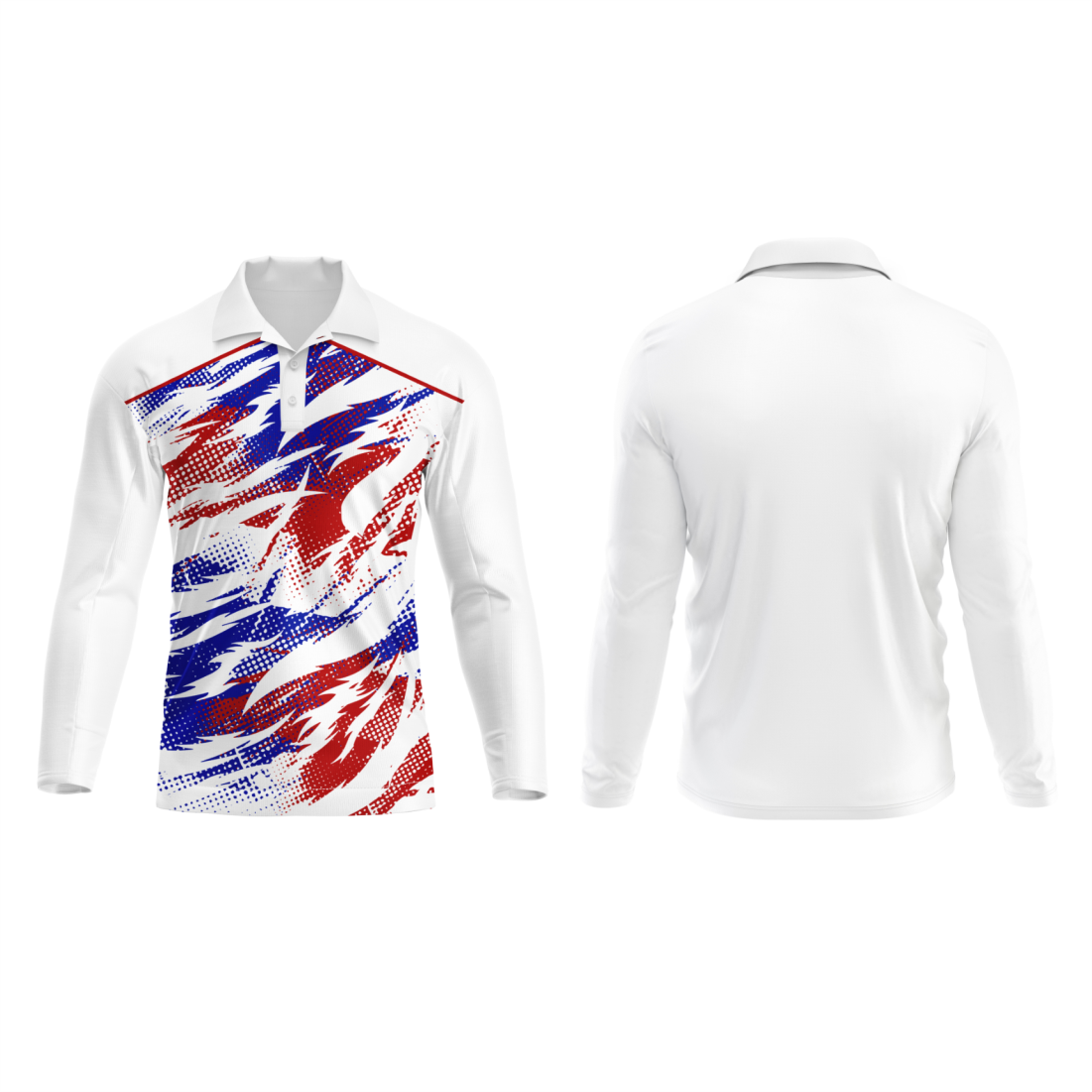 Next Print Polo Neck White Customized Jersey NP00001A193