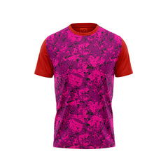 Red Round Neck Half Sleeve Tshirt NextprintrN16
