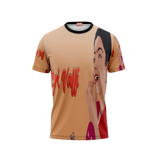 Next Print Allu Arjun Pushpa  Printed T-Shirt.