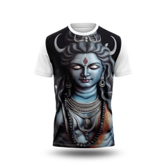 God Shiva Printed Tshirt