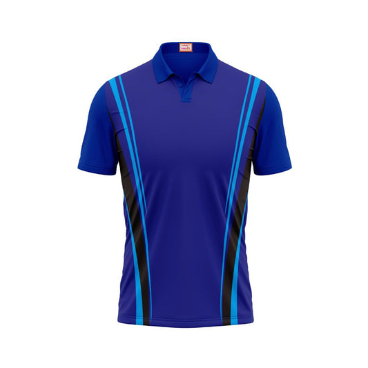 Next Print Customised Polo Neck Royalblue Jersey NPTS51