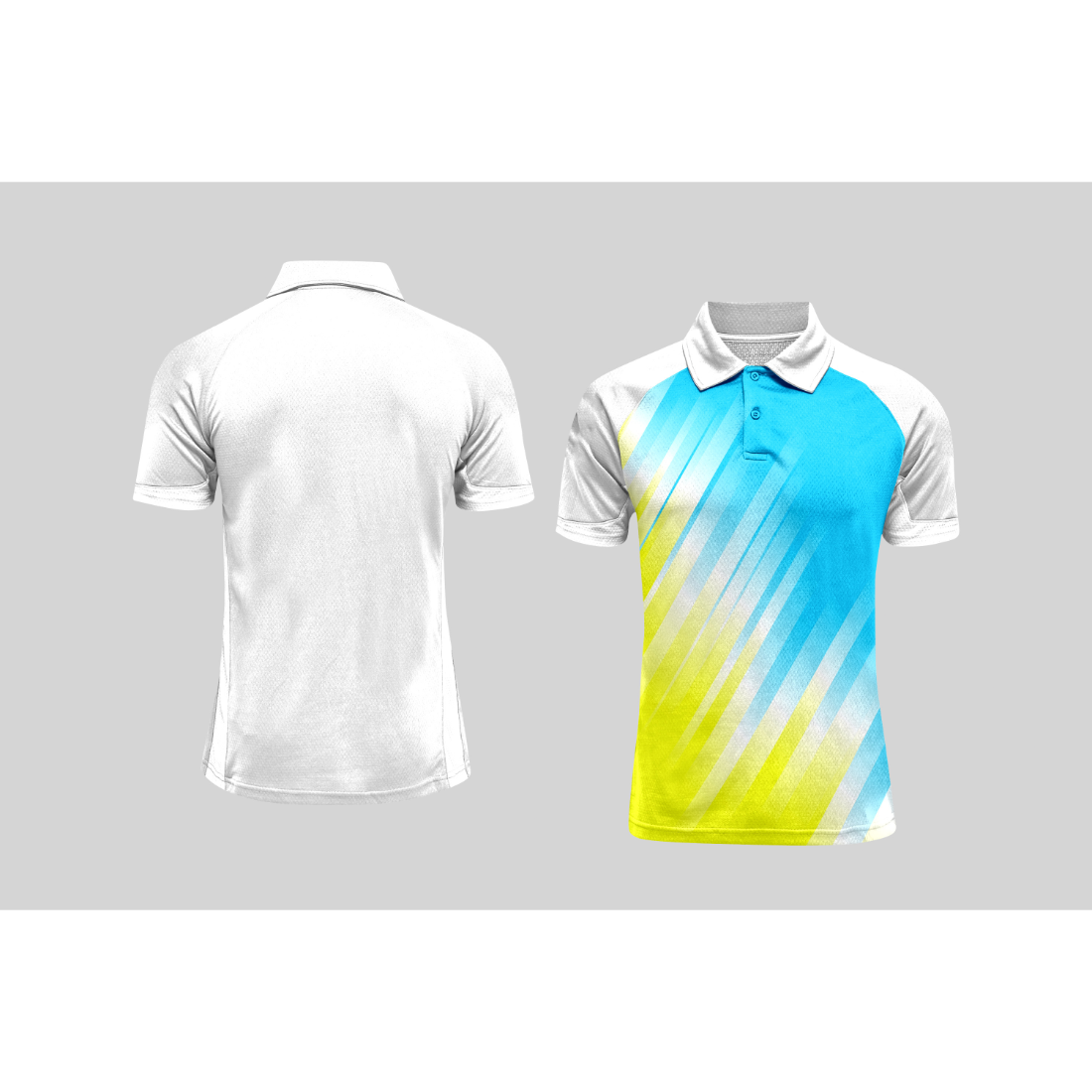 Next Print Cricket Polo Half White Customized Jersey NPCWH00A372