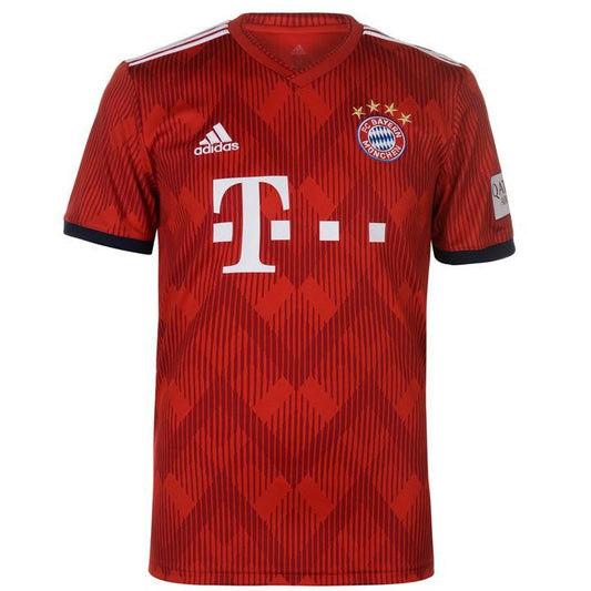 NextPrint Custom Red Geometric Pattern Football Jersey with Name & Number – Sports T-Shirt India